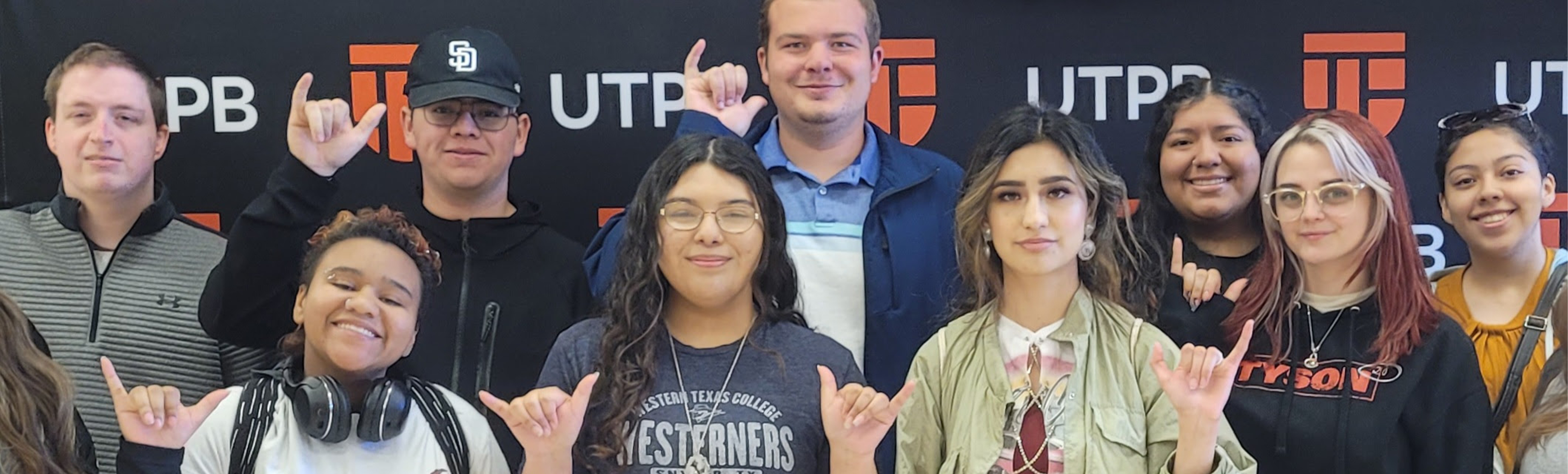 SSS Students on college tour of UTPB