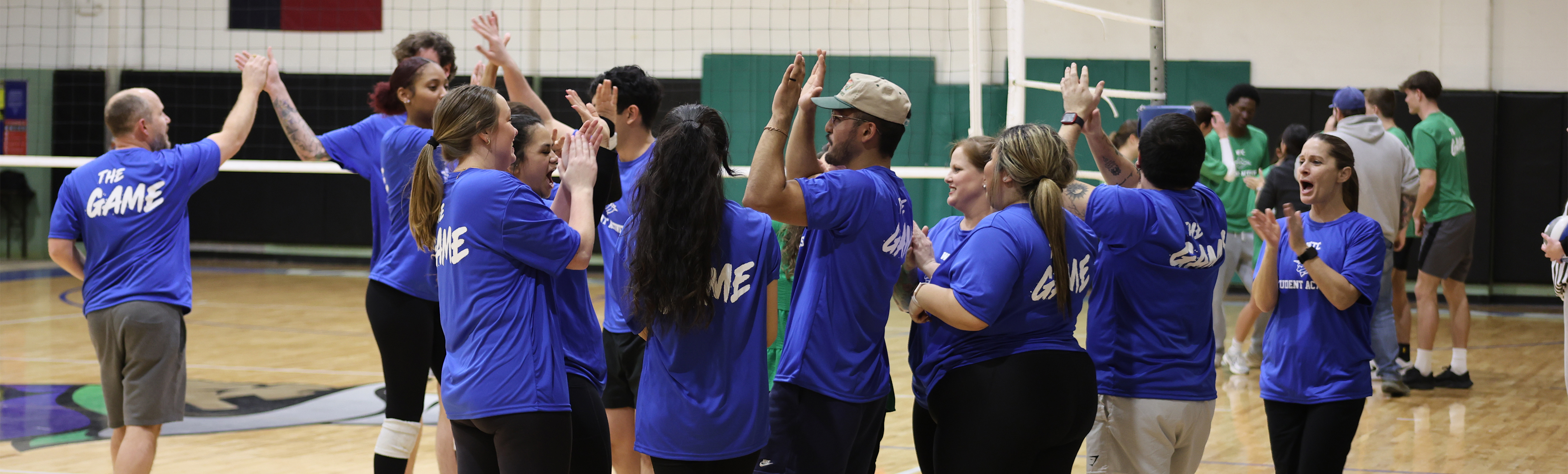 WTC Faculty & Staff at the WTC Faculty vs Students Volleyball game