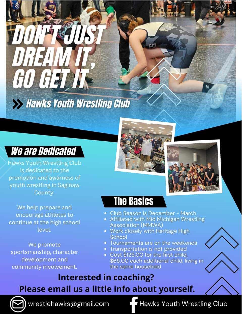 wrestling flyer