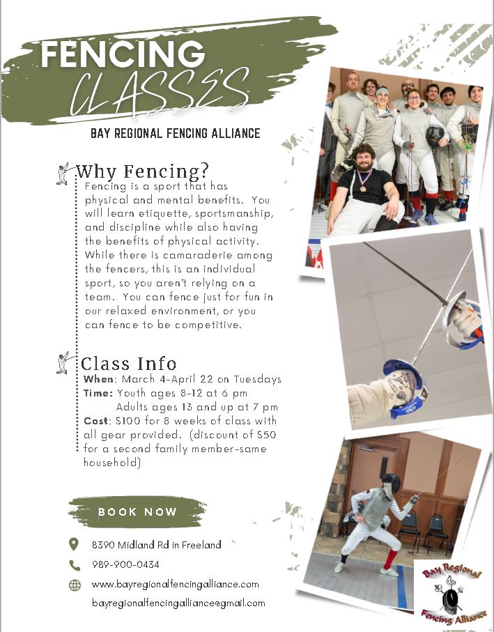 fencing flyer