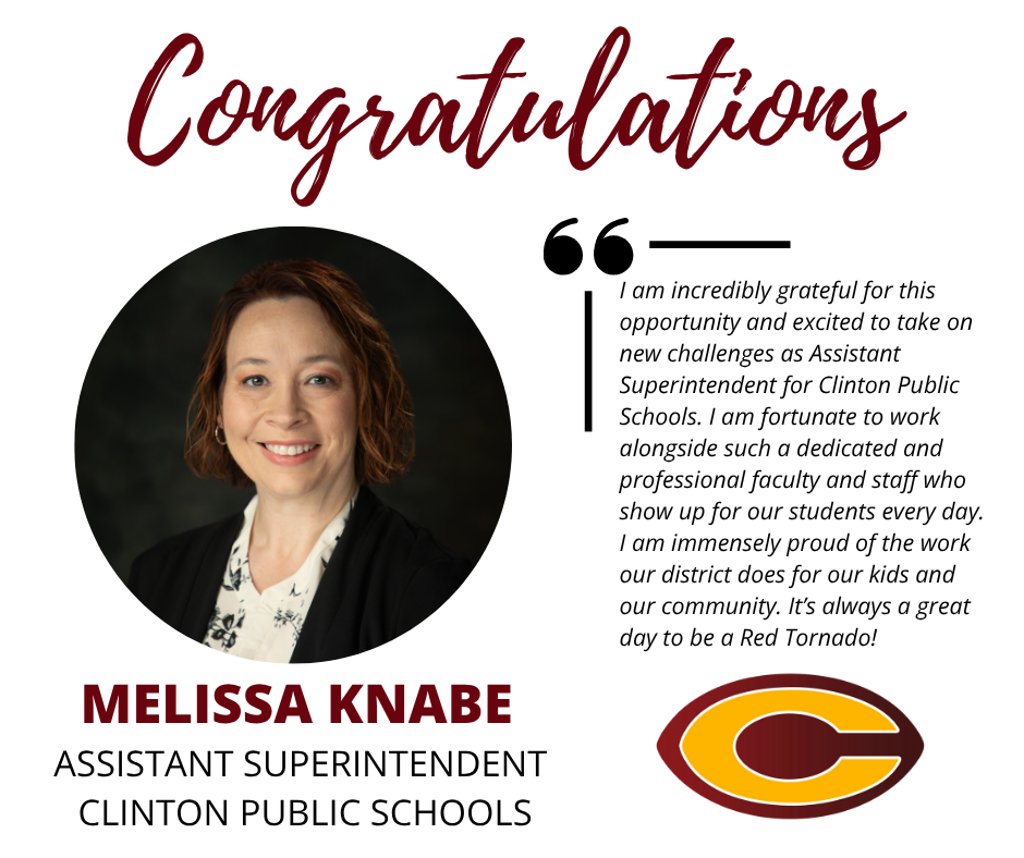 new assistant superintendent of schools Melissa Knabe