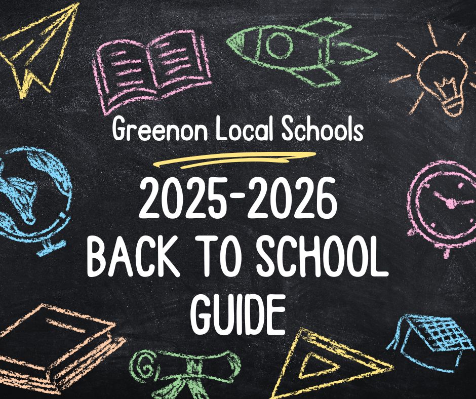Back to School Guide picture on chalkboard