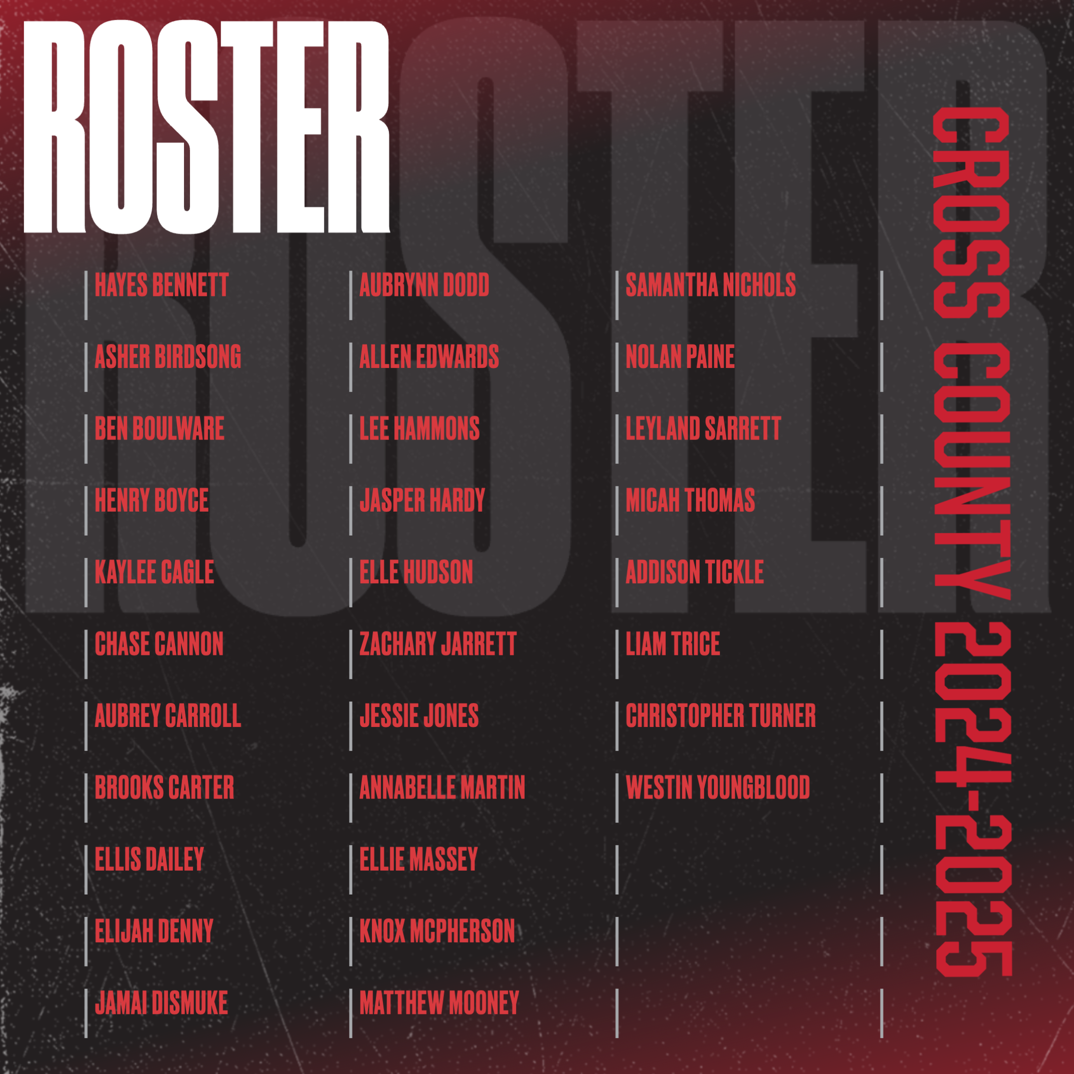 Roster XC