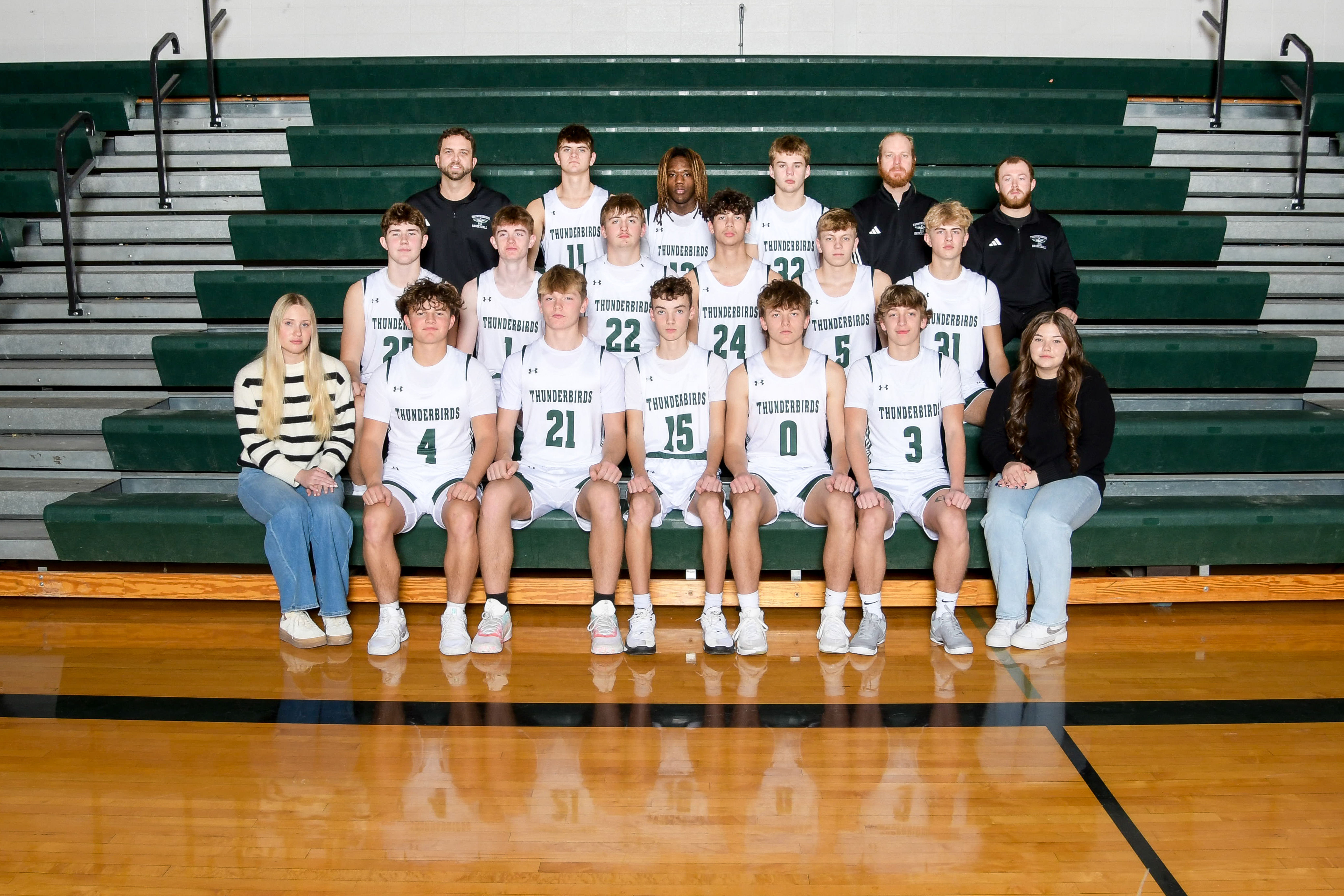 JV Basketball Team Picture