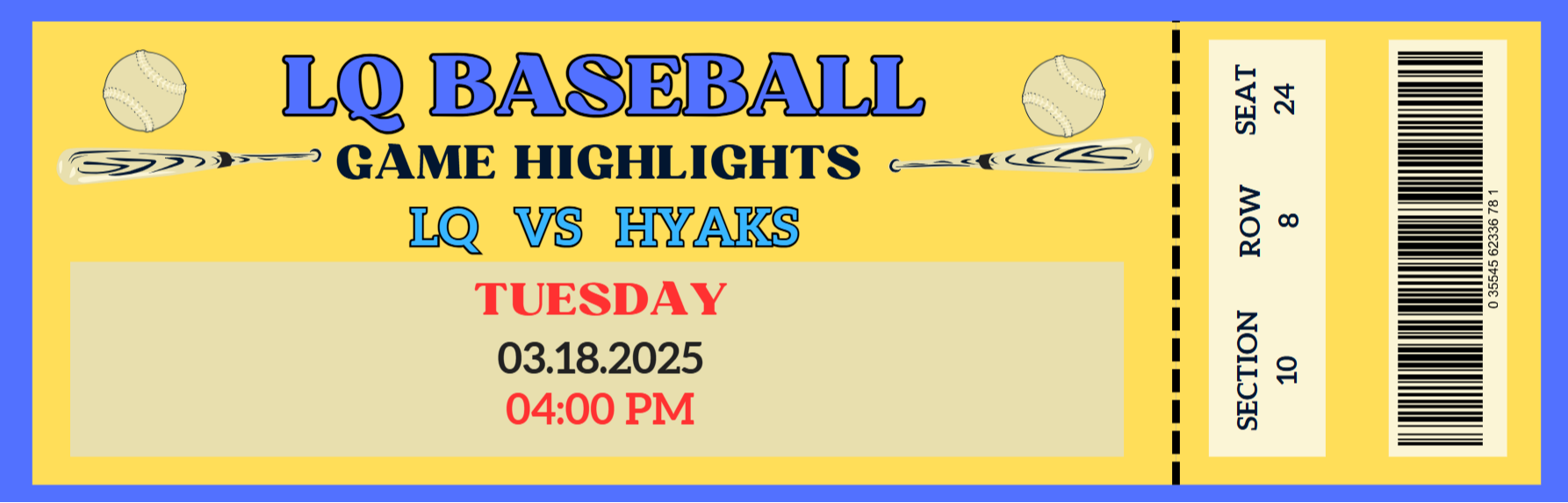 Baseball Highlights