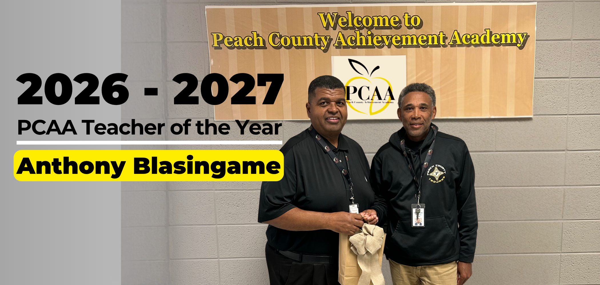 2026 - 2027 Teacher of the Year