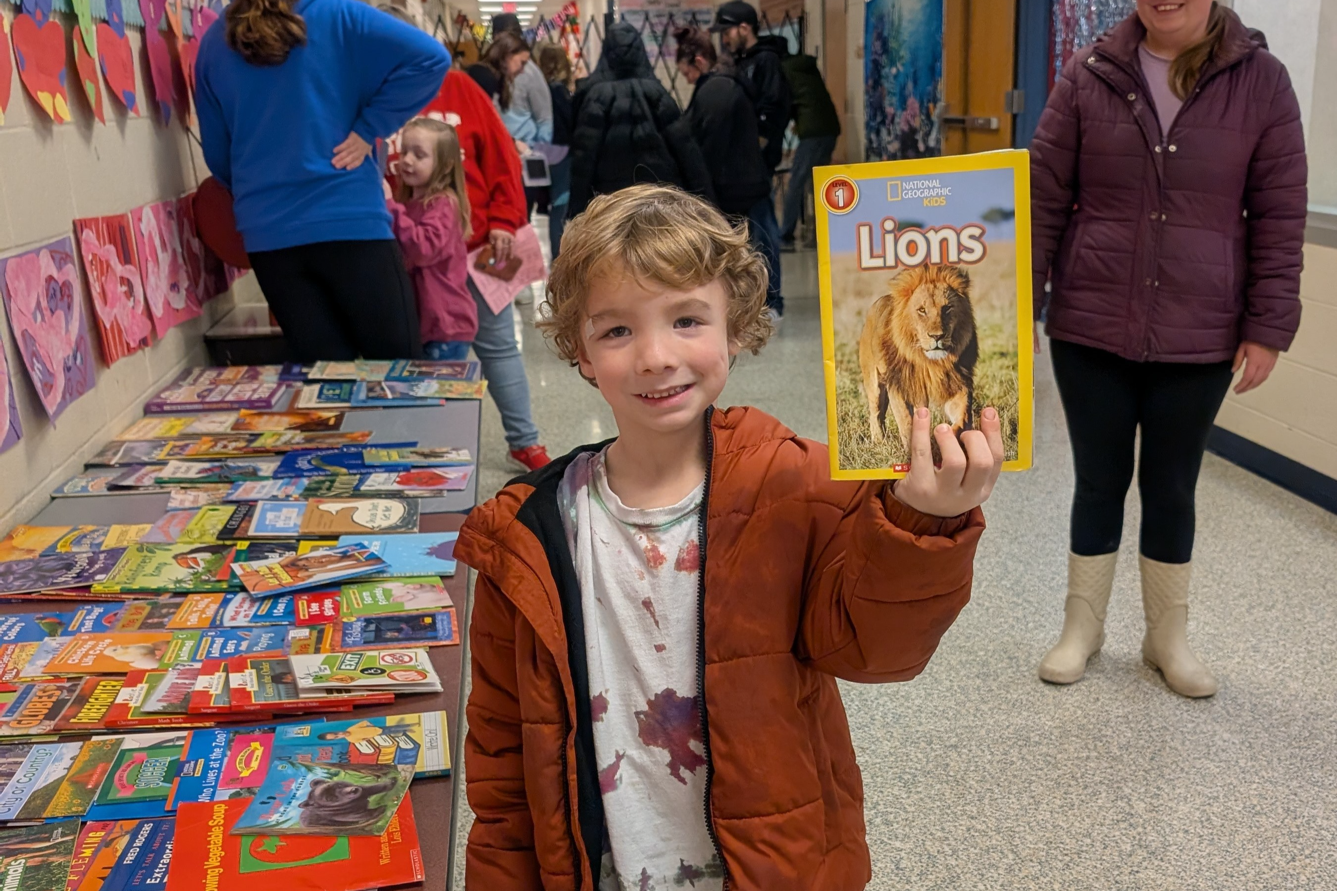 Boy with book