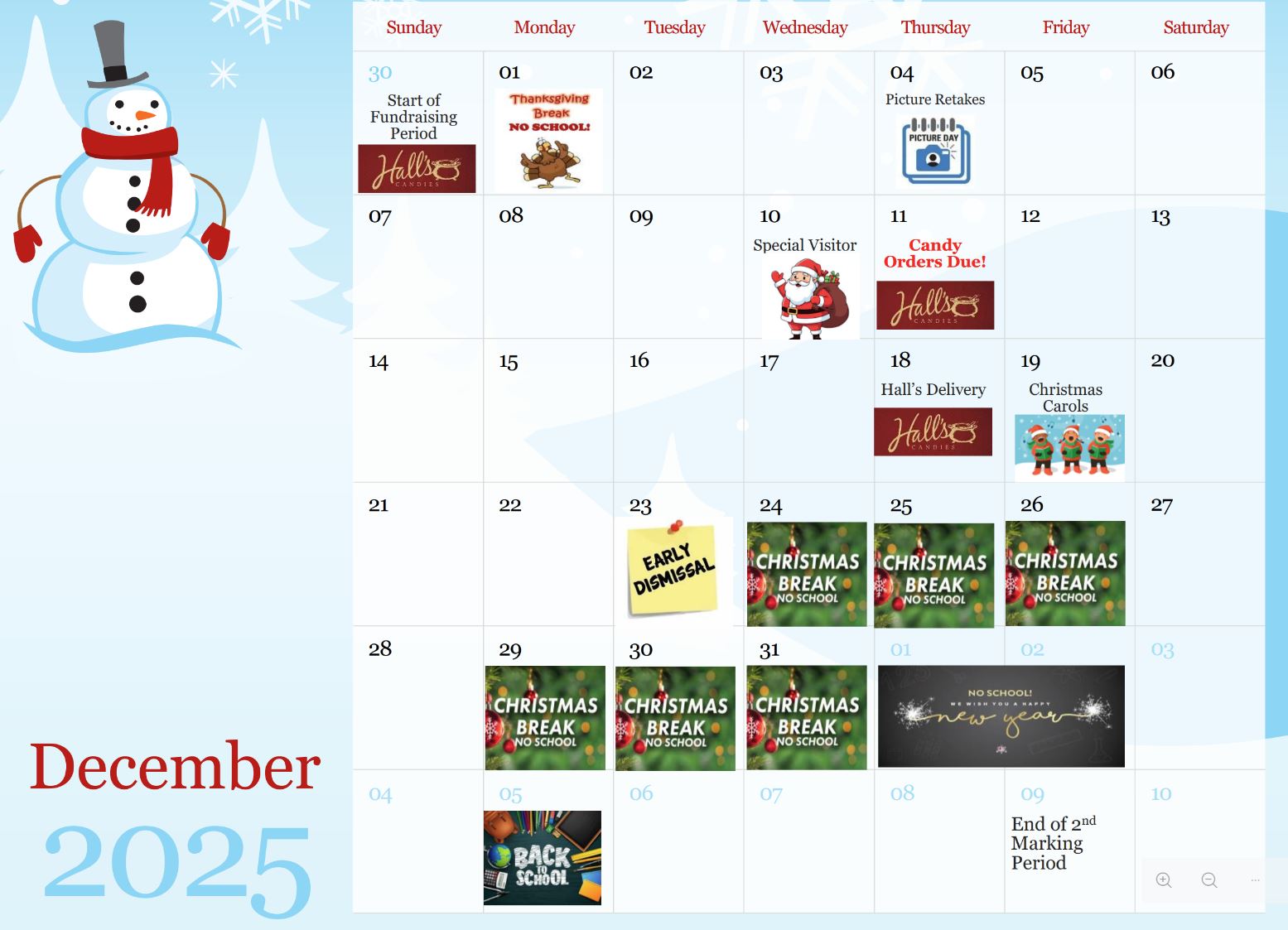 December Calendar