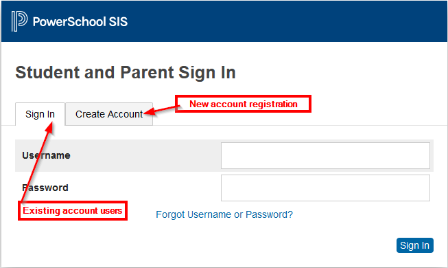 Parent Portal Login