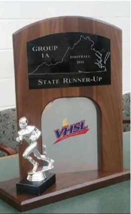 2017 State Runner Up Trophy