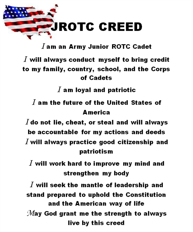 JROTC Creed