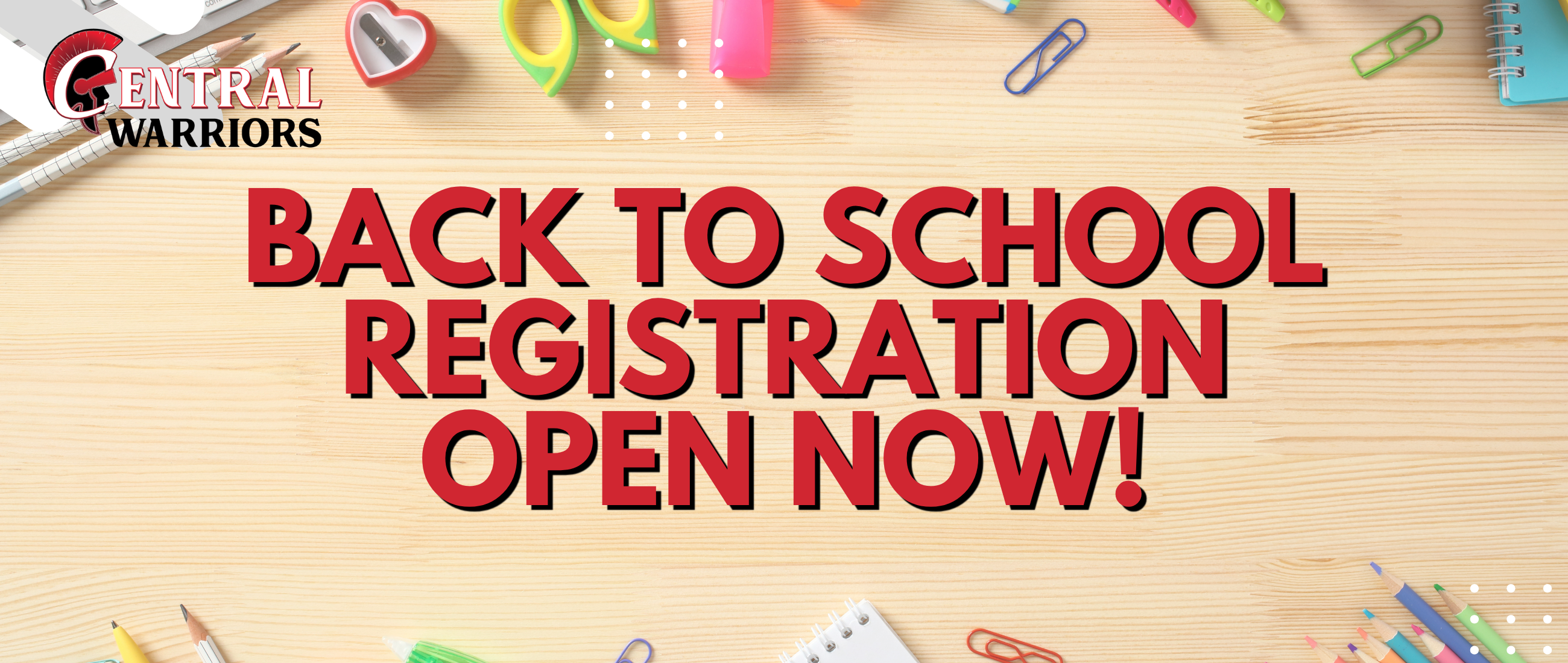 Registration is open!