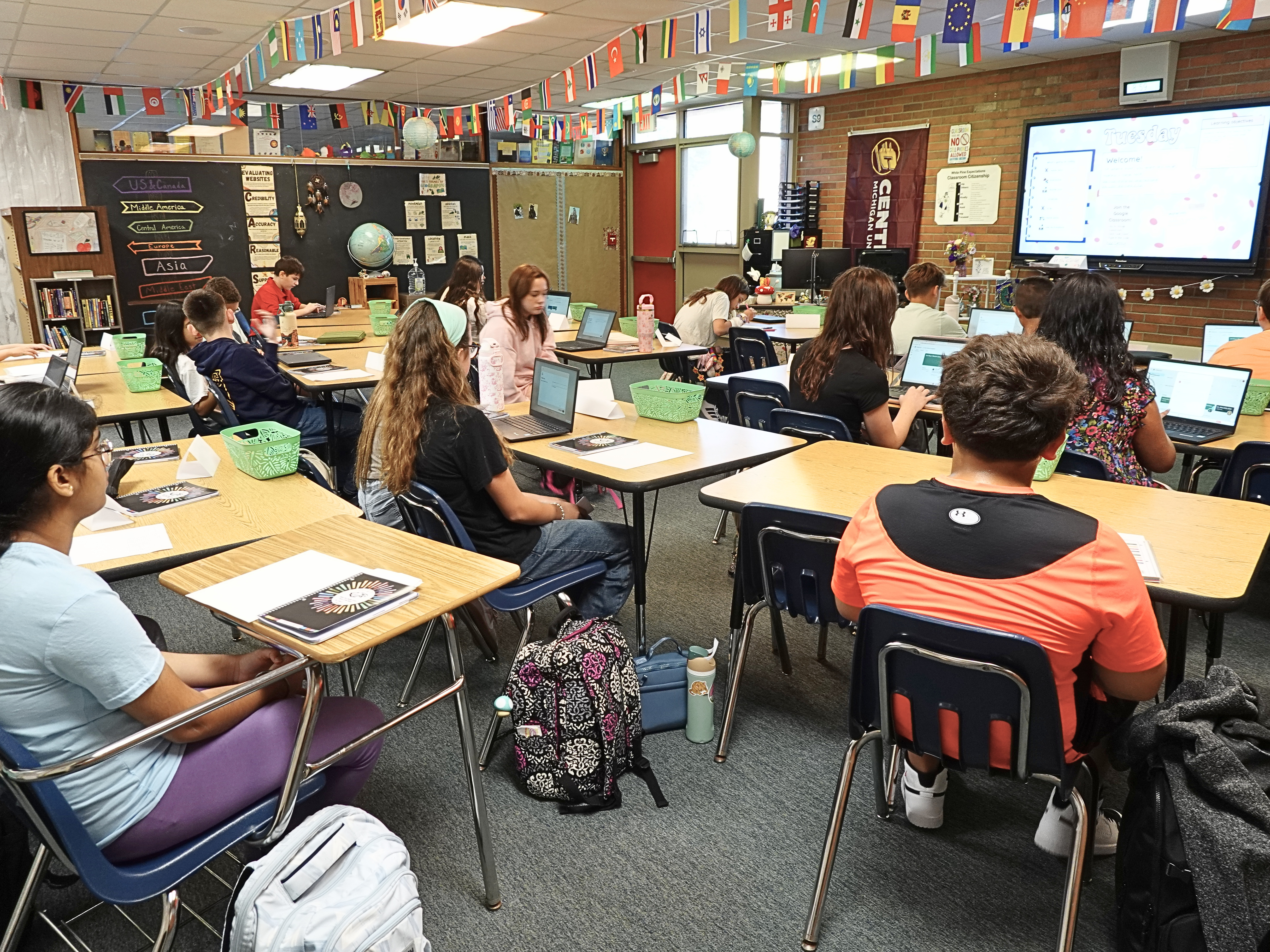 classroom inside