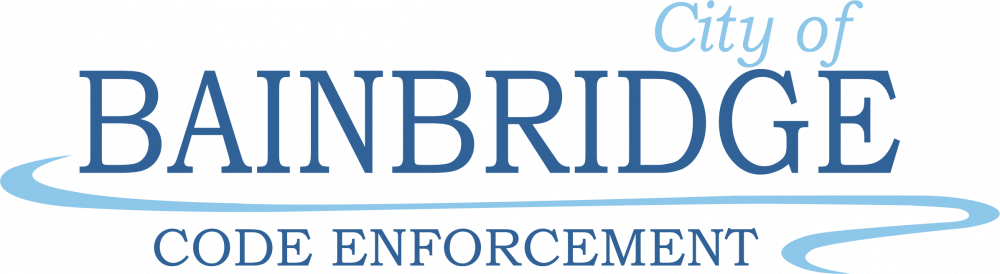 City of Bainbridge Code Enforcement logo