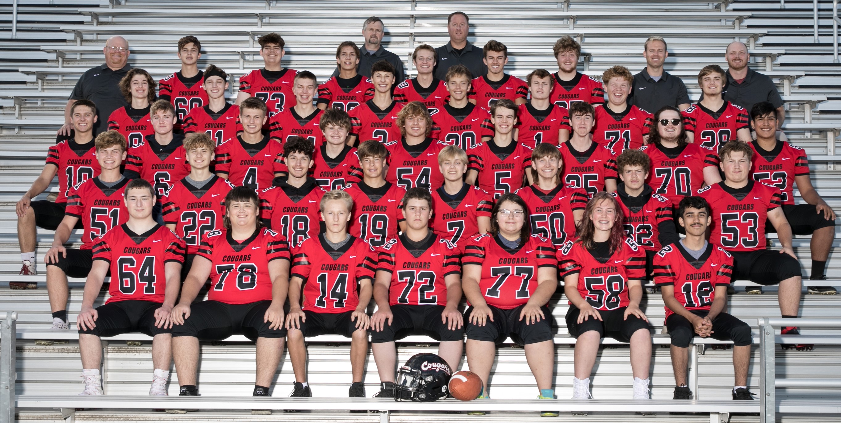 Football AdaBorupWest High School