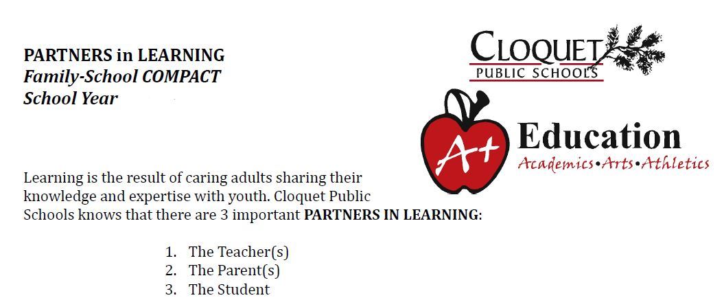  Partners in Learning Family-School Compact School Year 2023-24