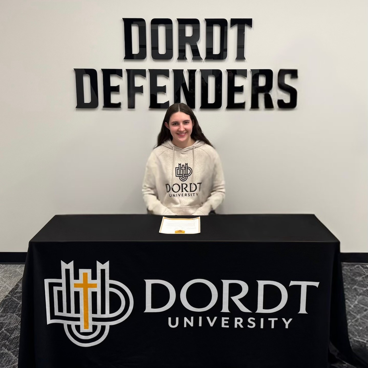 Nattie Butler on committing to play basketball at Dordt University!