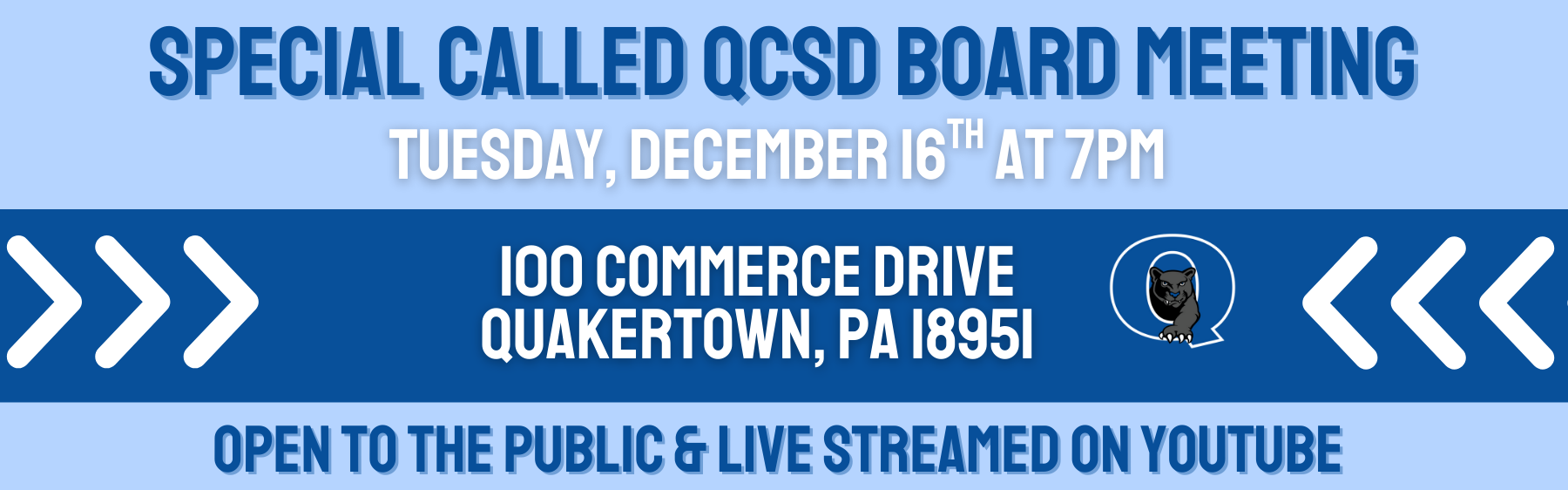 Special Board Meeting