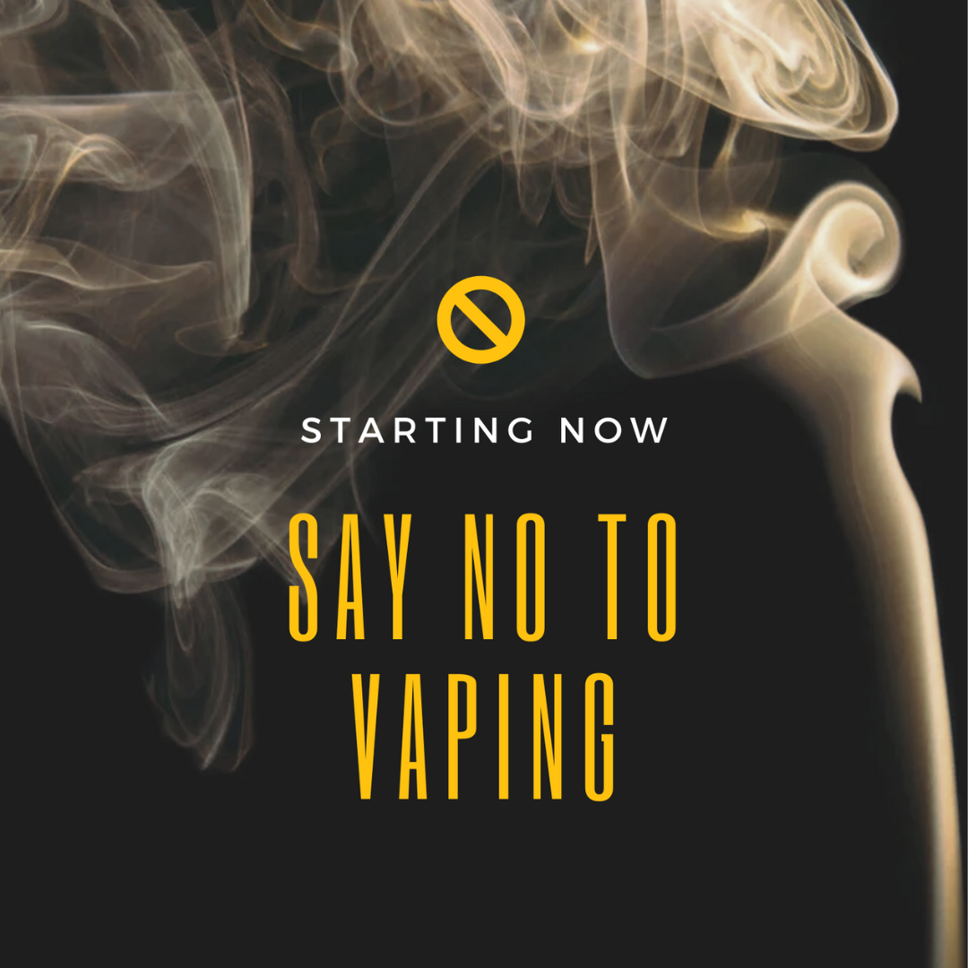 say no to vaping