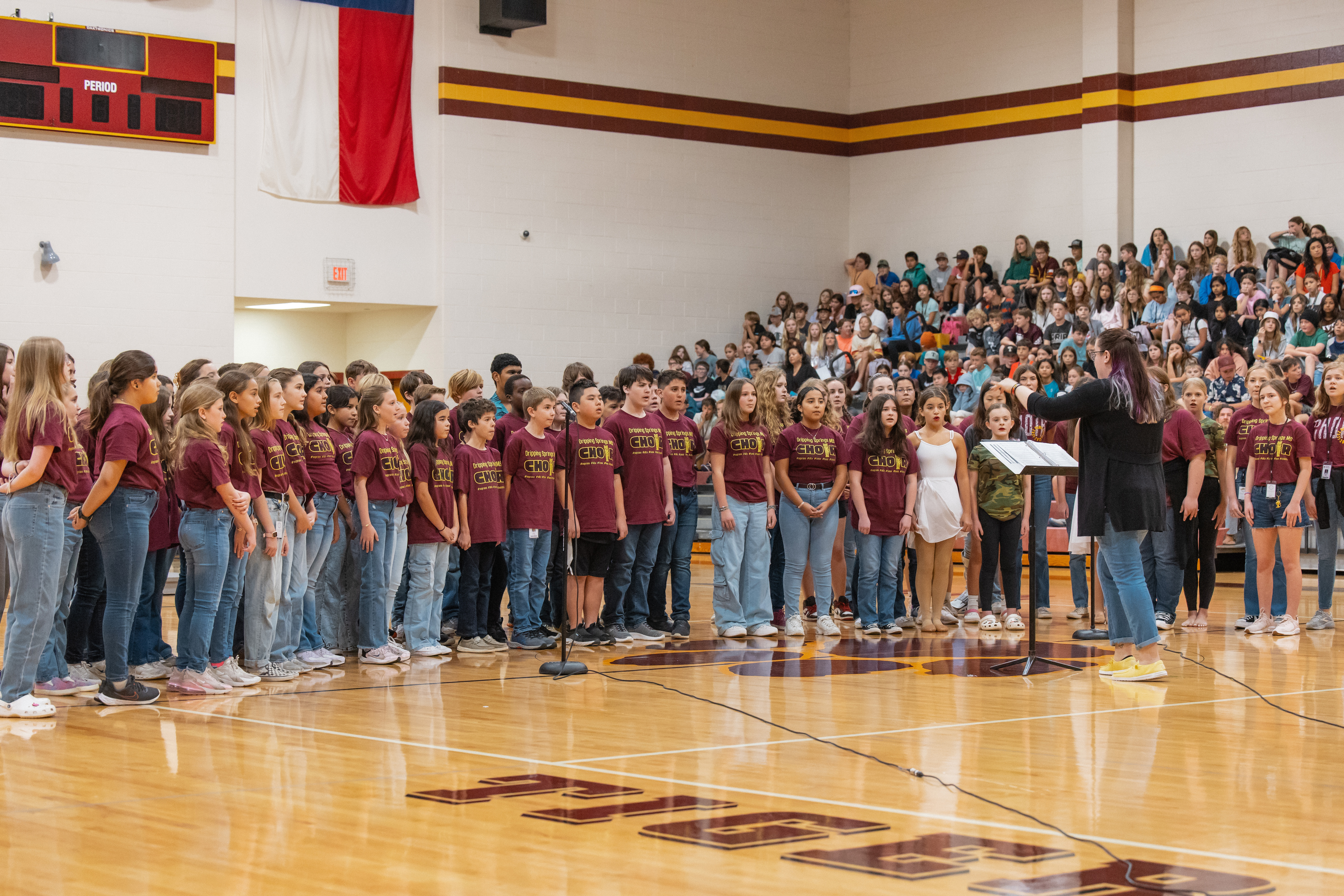 DSMS choir