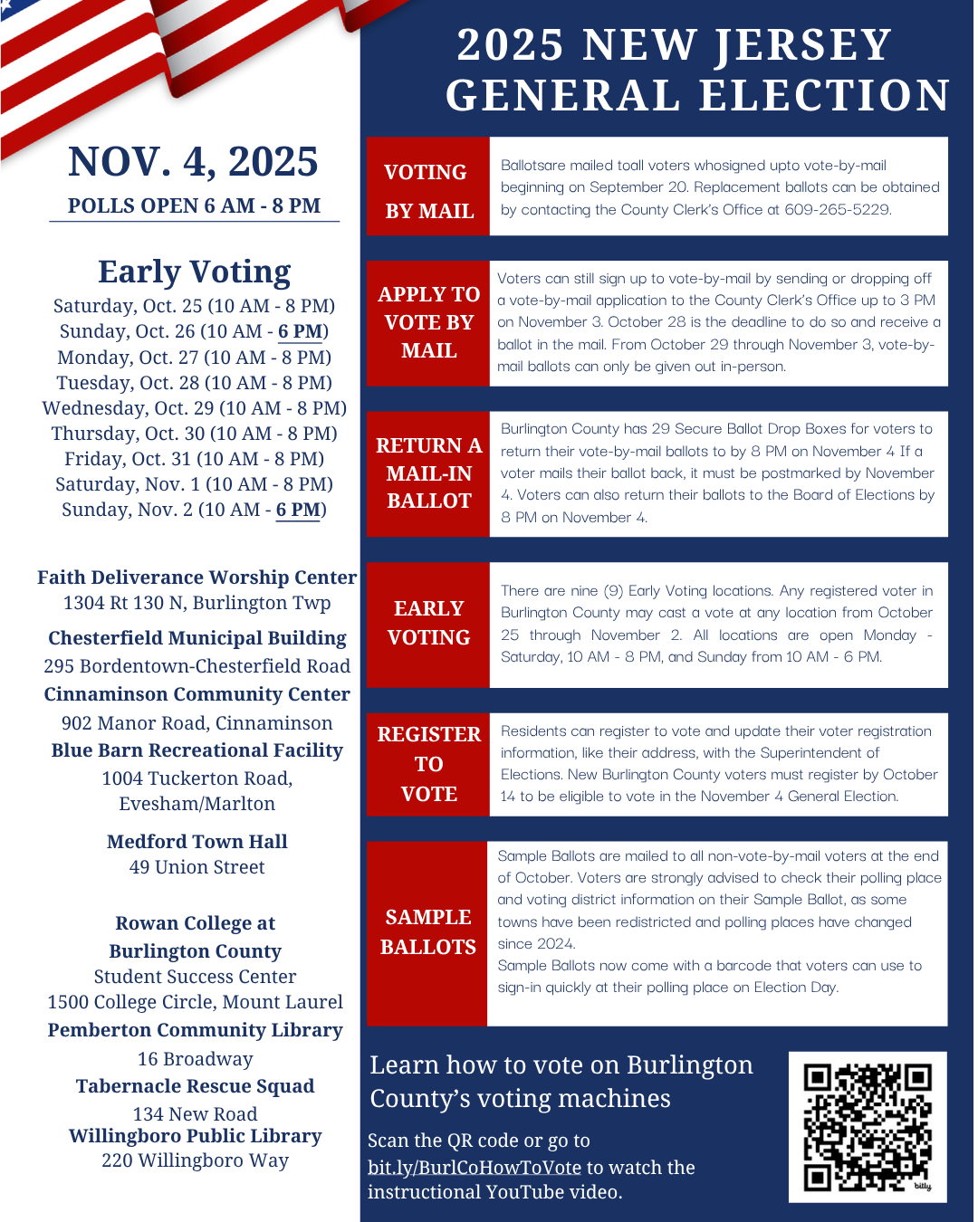 2025 General Election Flyer