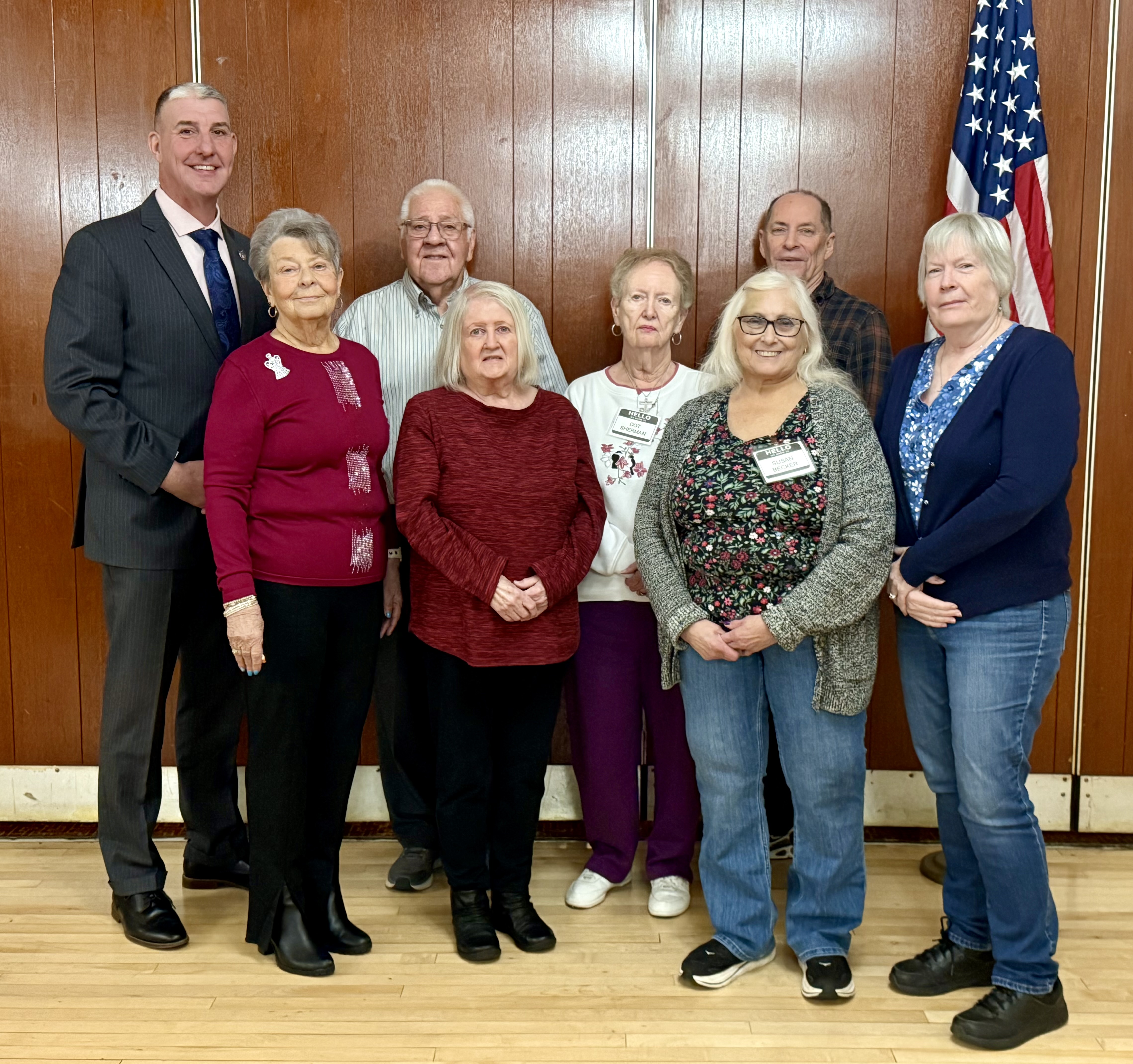 Bordentown Township Senior Citizen Club Officers 2026