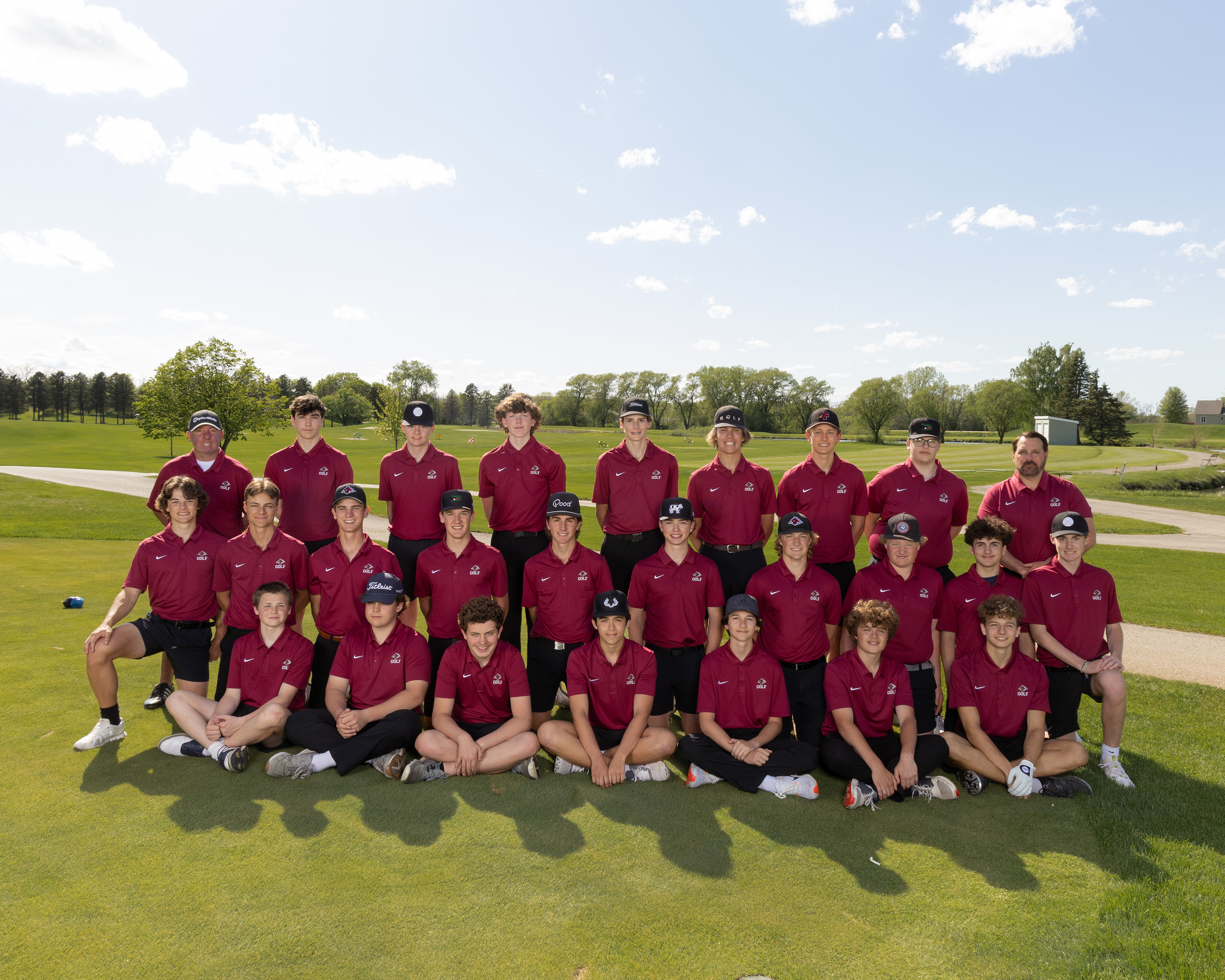 Boys Varsity & JV Golf Team Picture