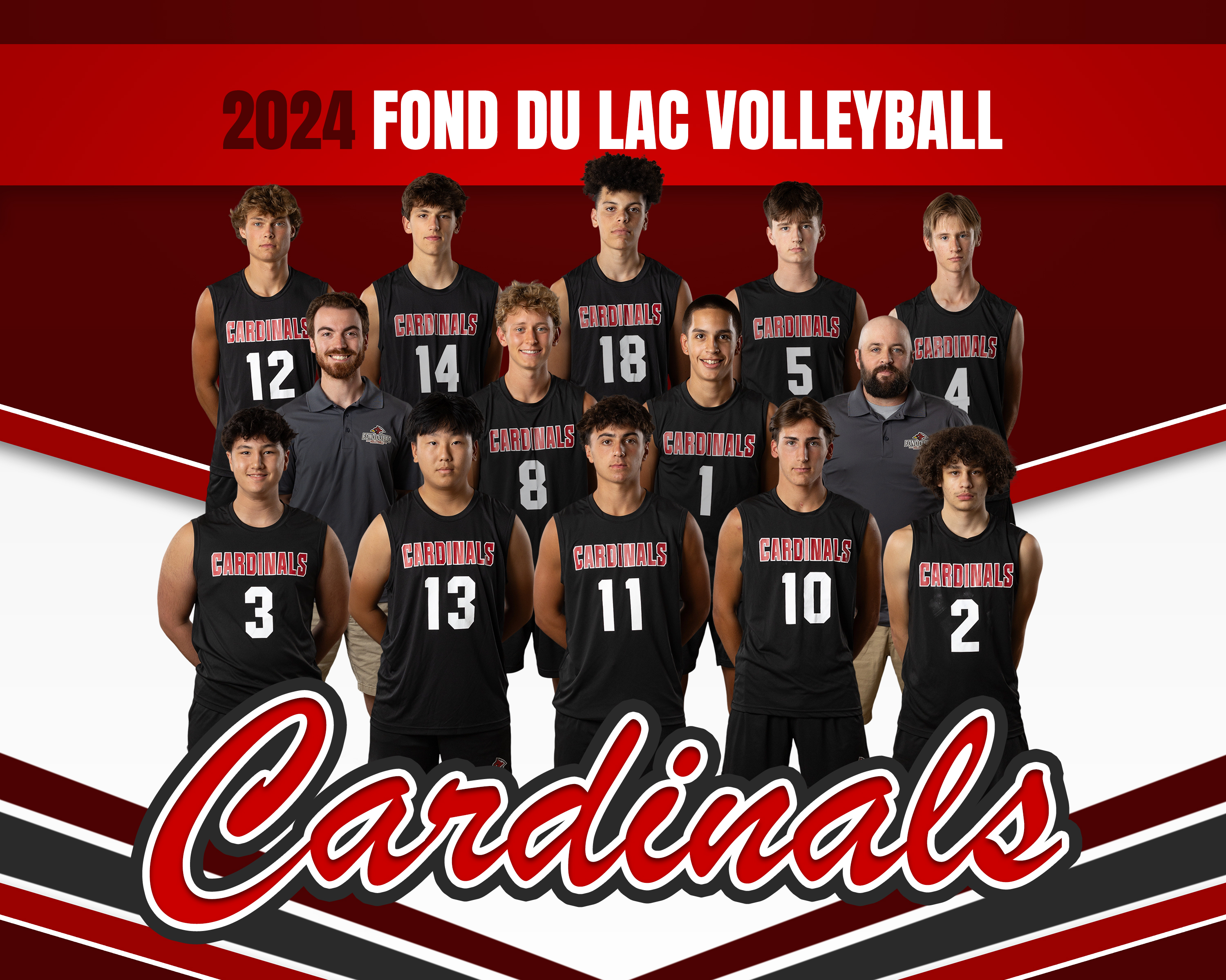 Boys Varsity Volleyball Team Picture