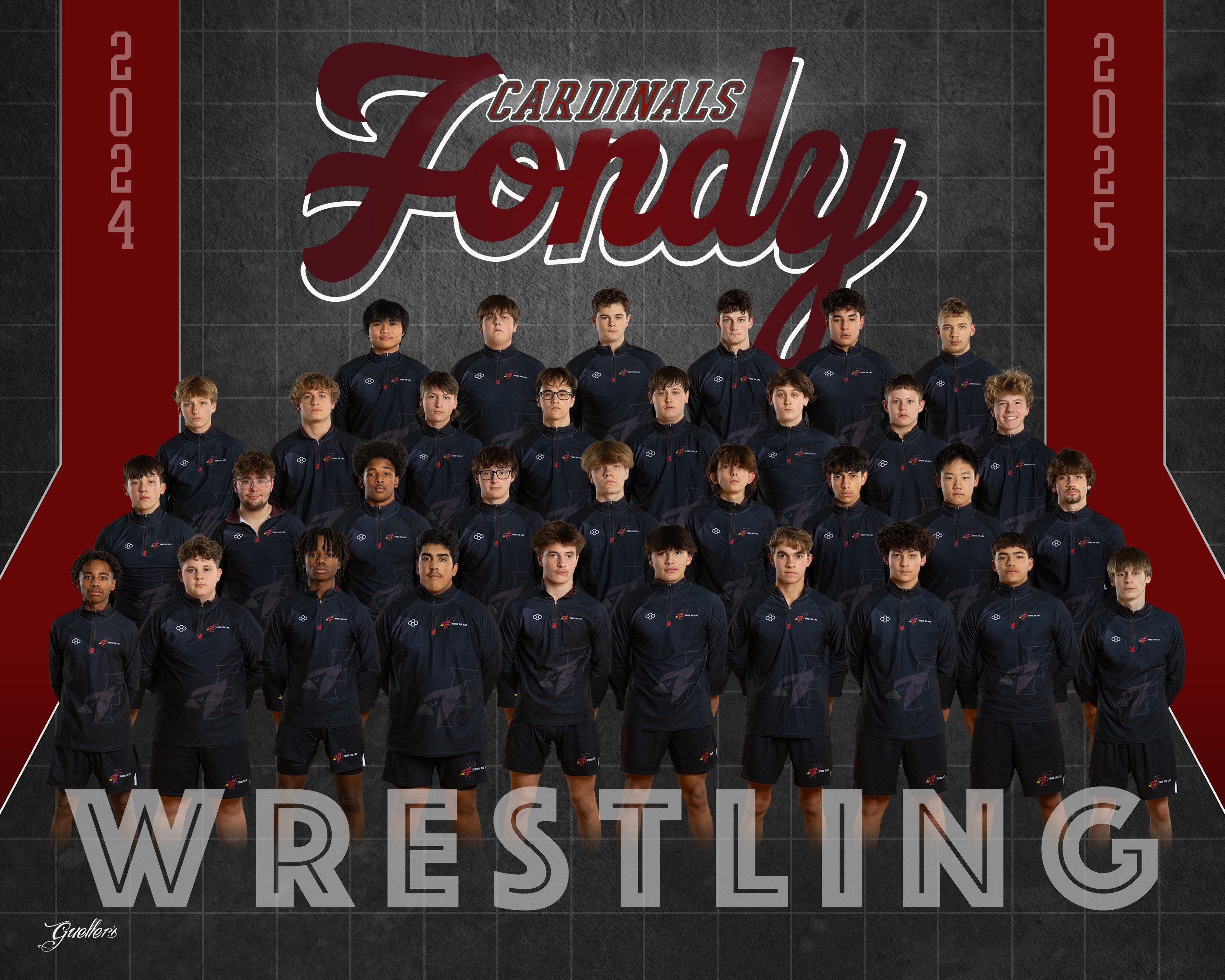 Boys Varsity & JV Wrestling Team Picture