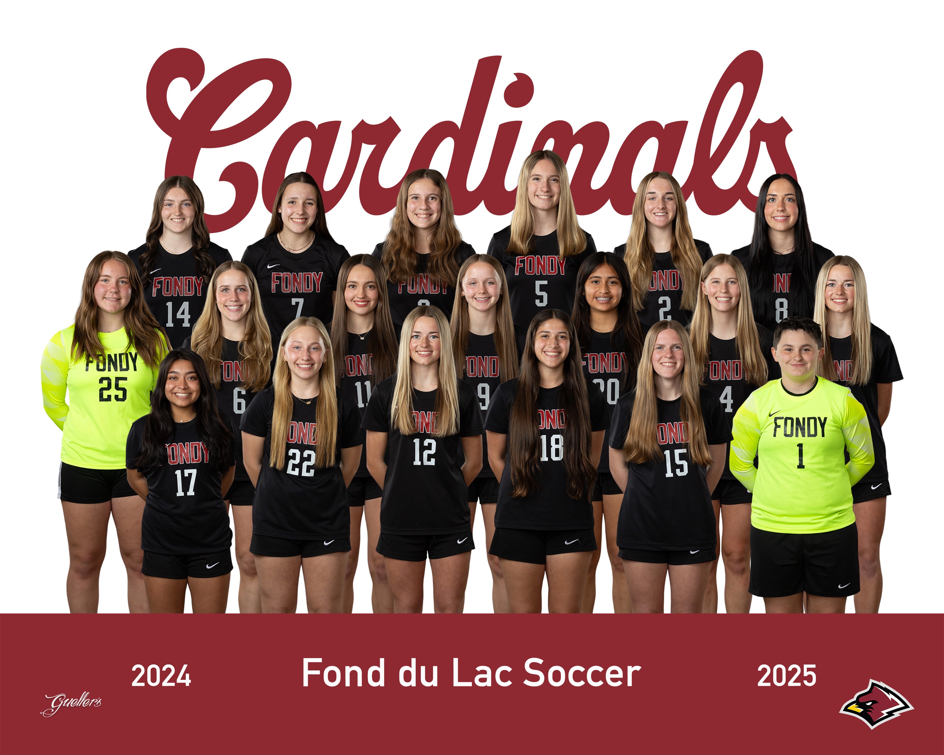 Girls Varsity Soccer Team Picture