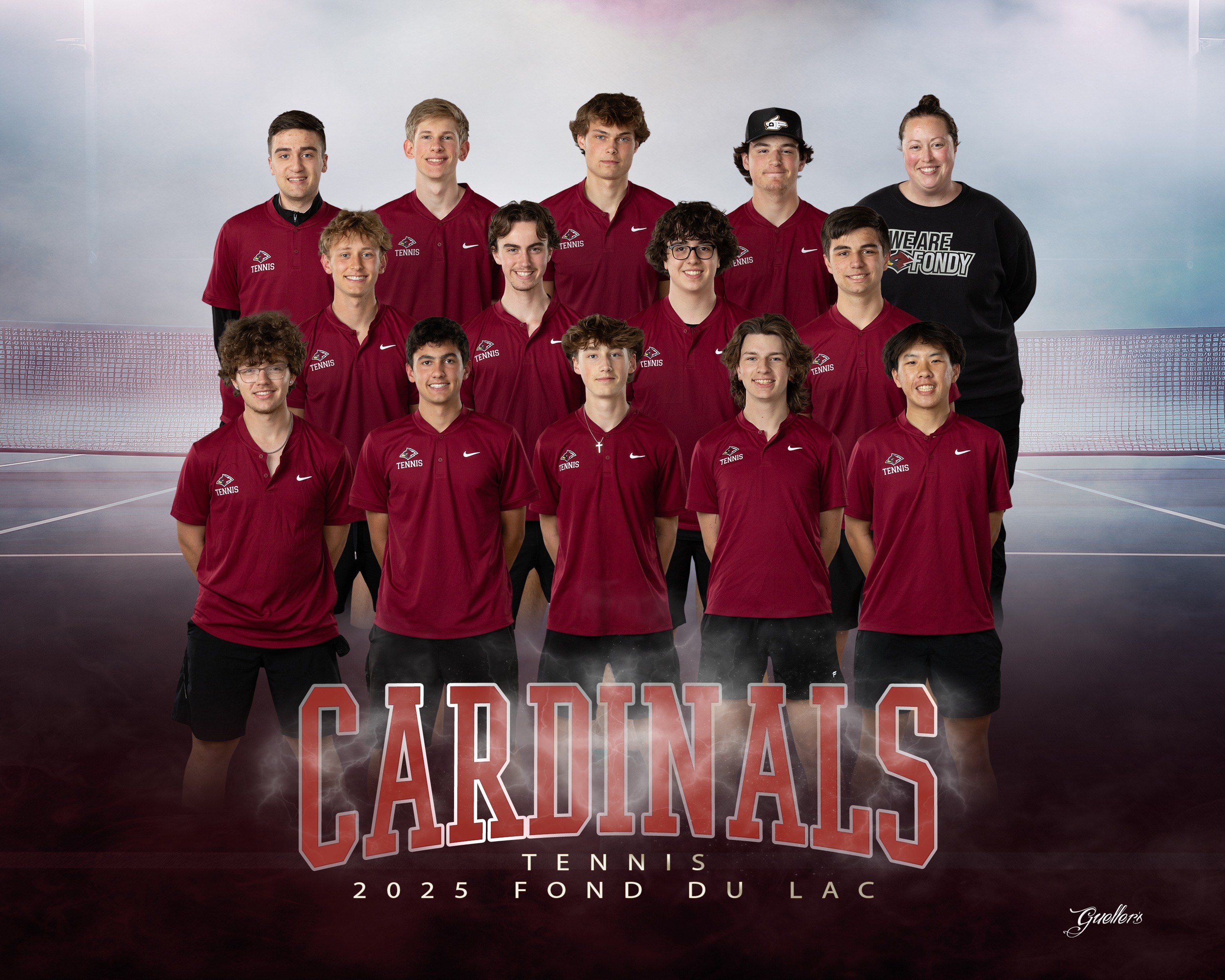Boys Varsity & JV Tennis Team Picture