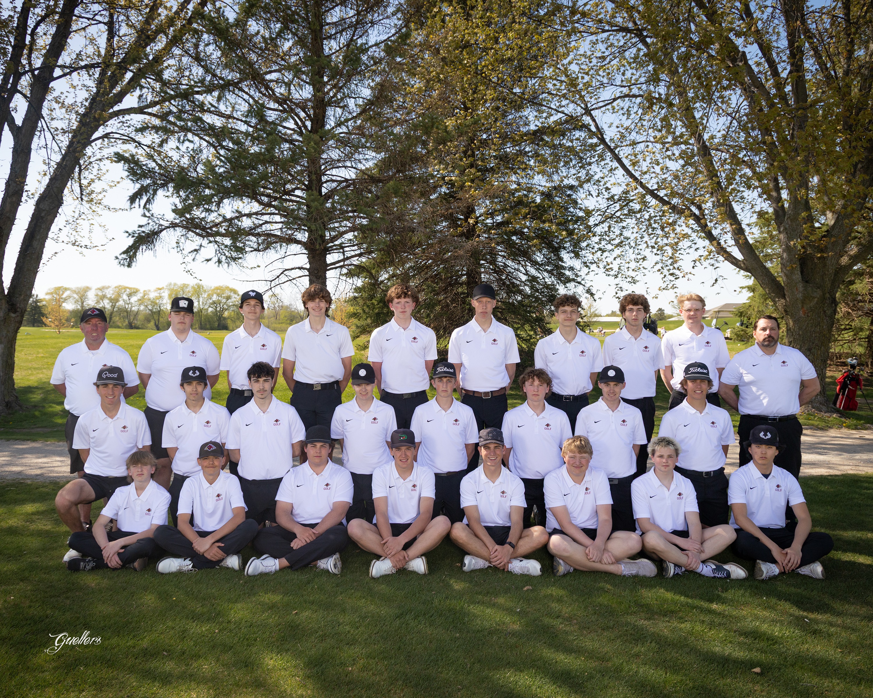 Boys Varsity & JV Golf Team Picture