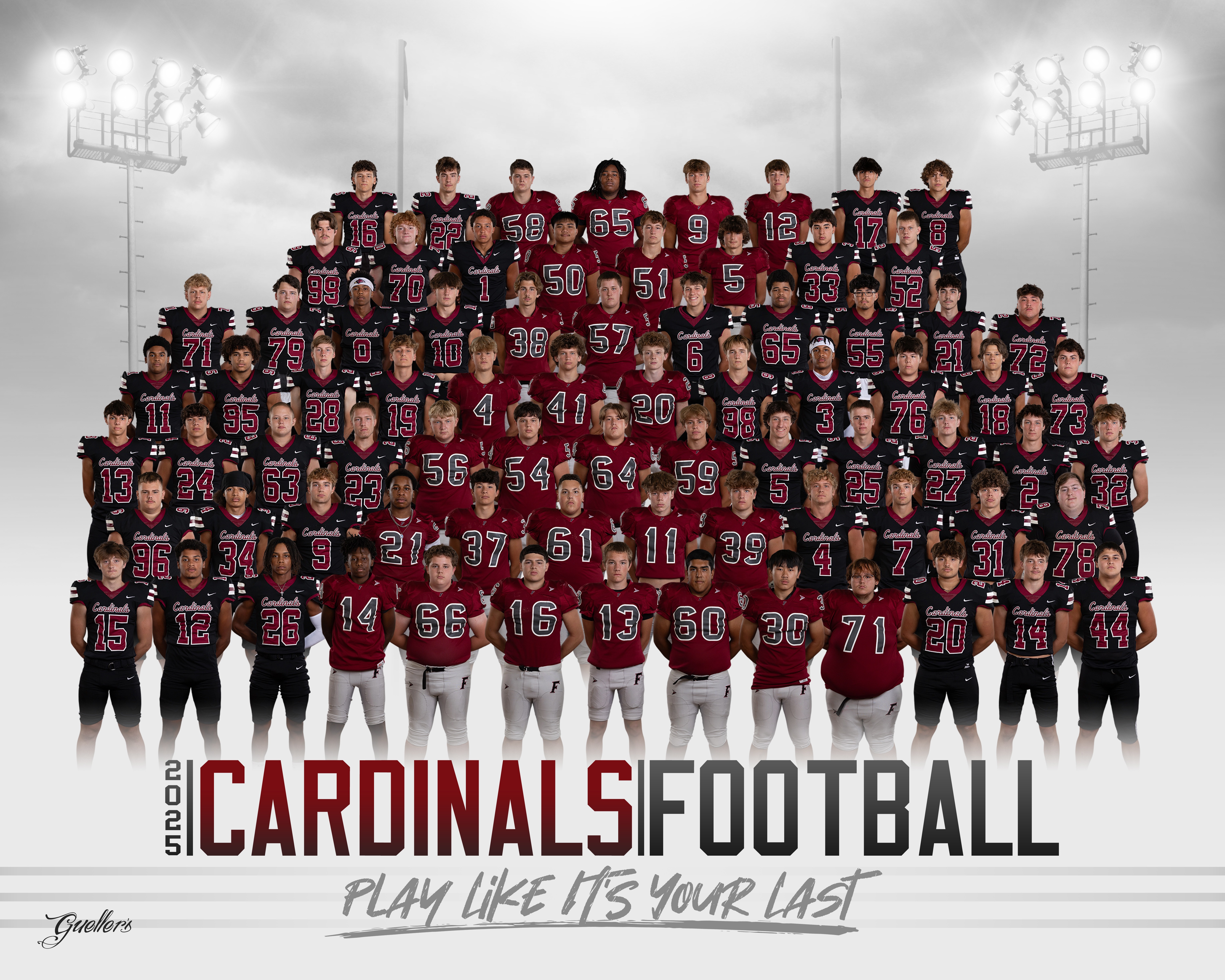 Varsity Football Team Picture