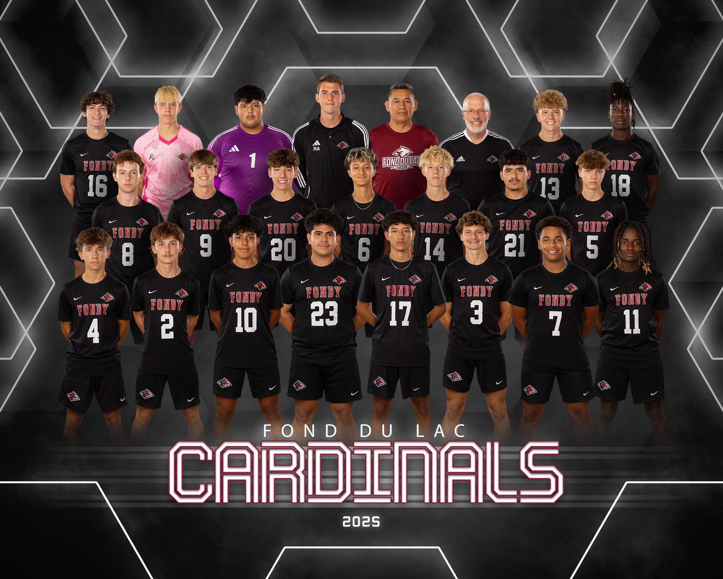 Boys Soccer Team Picture