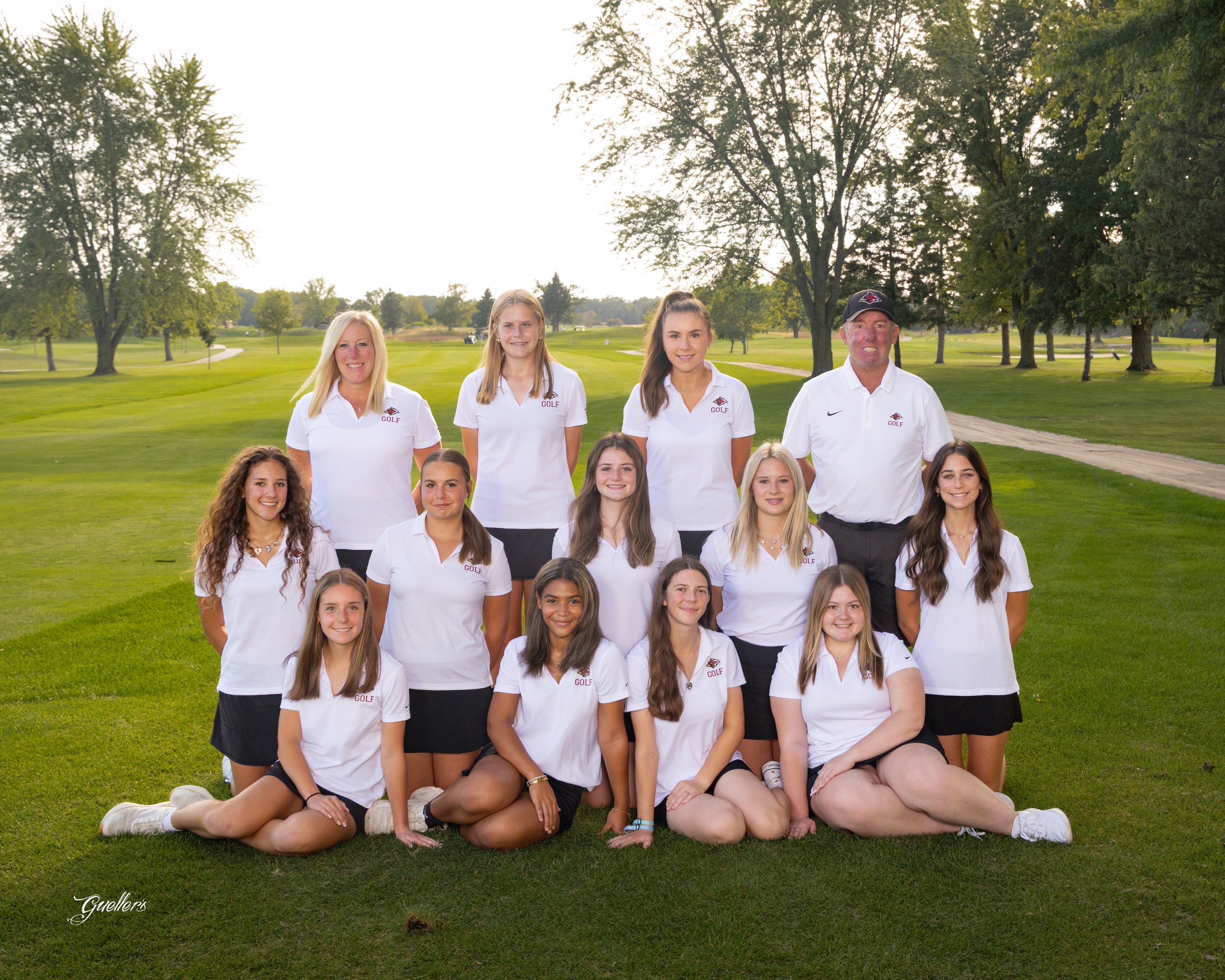 Girls Varsity & JV Golf Team Picture