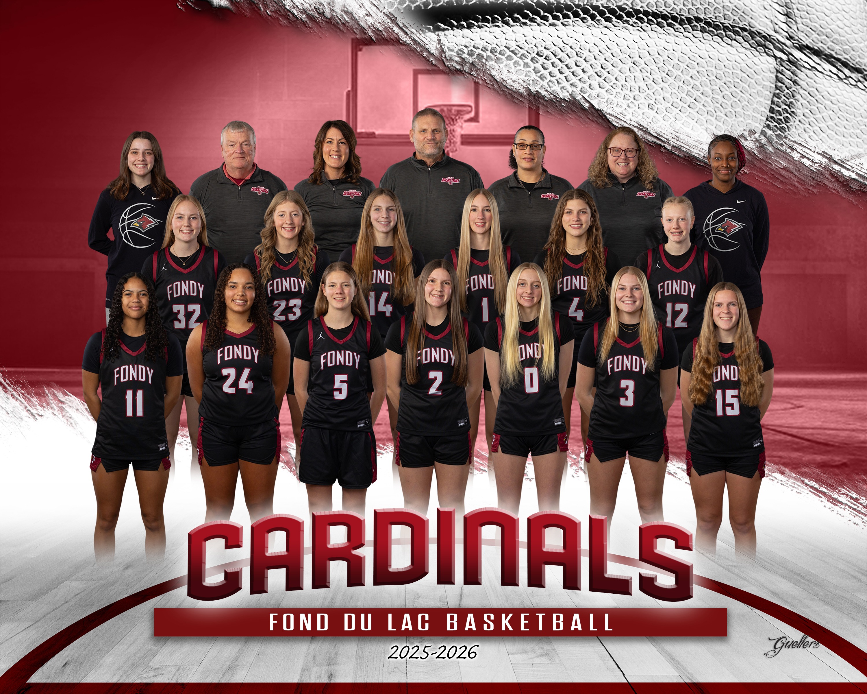 Girls Varsity Basketball Team Picture