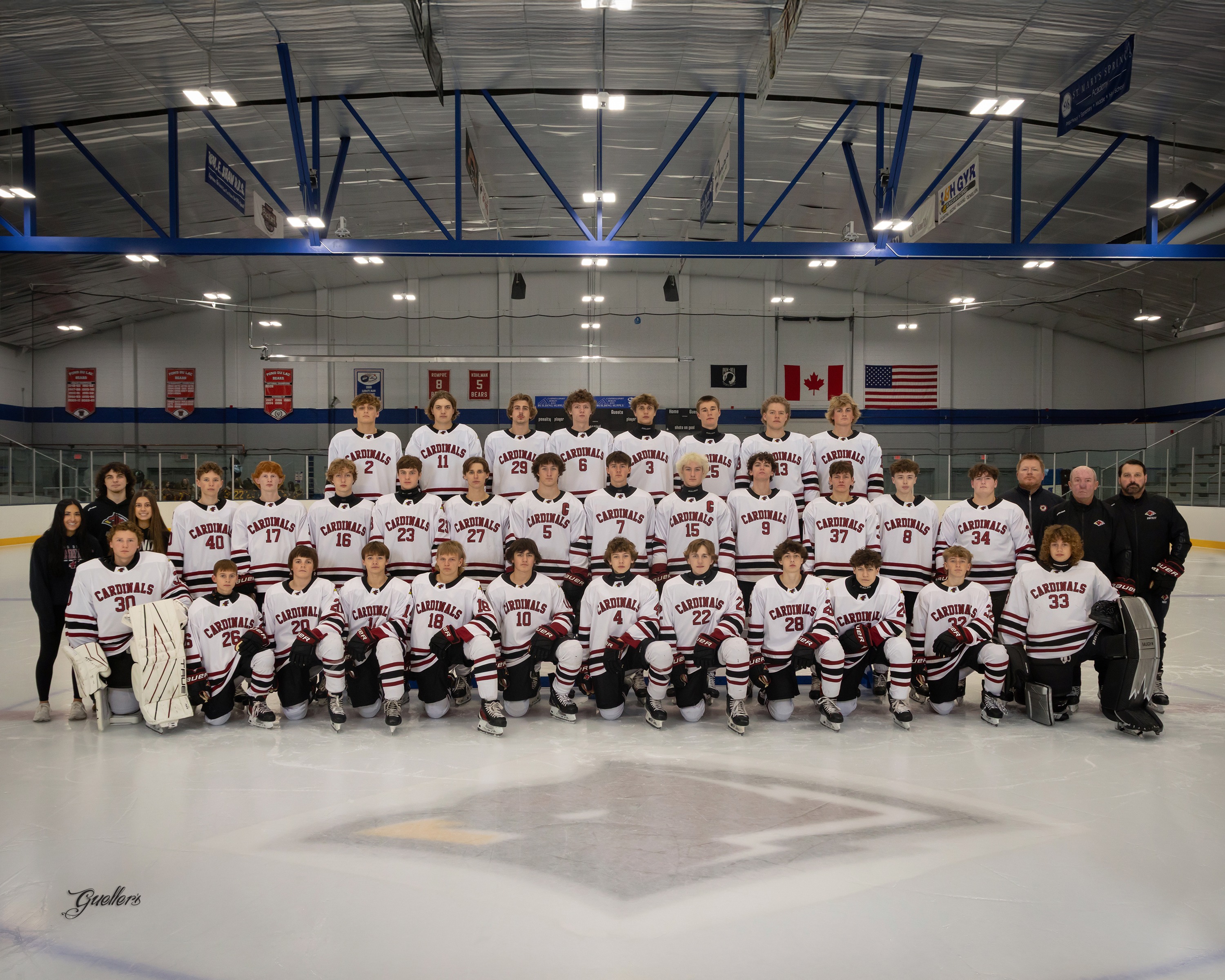 Boys JV Hockey Team Picture