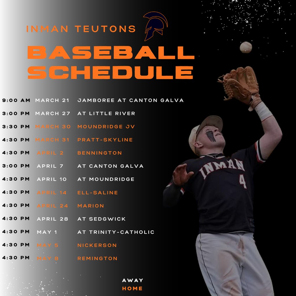 baseball schedule