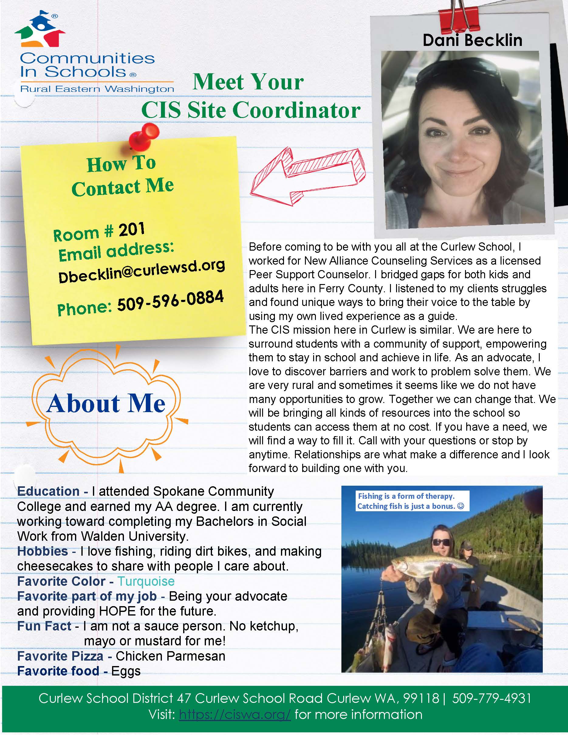 Meet Your Site Coordinator