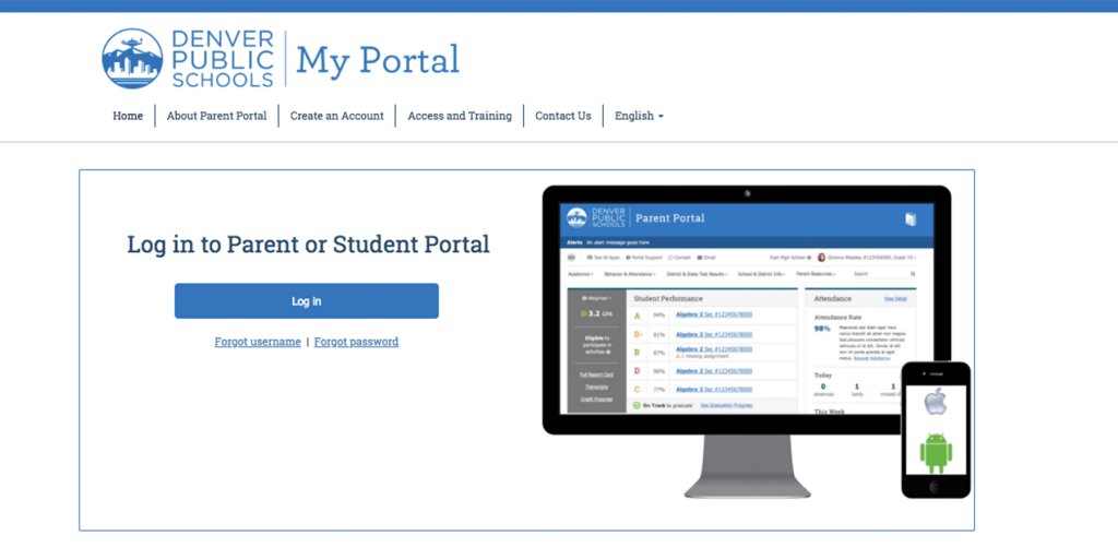 Portal Screenshot