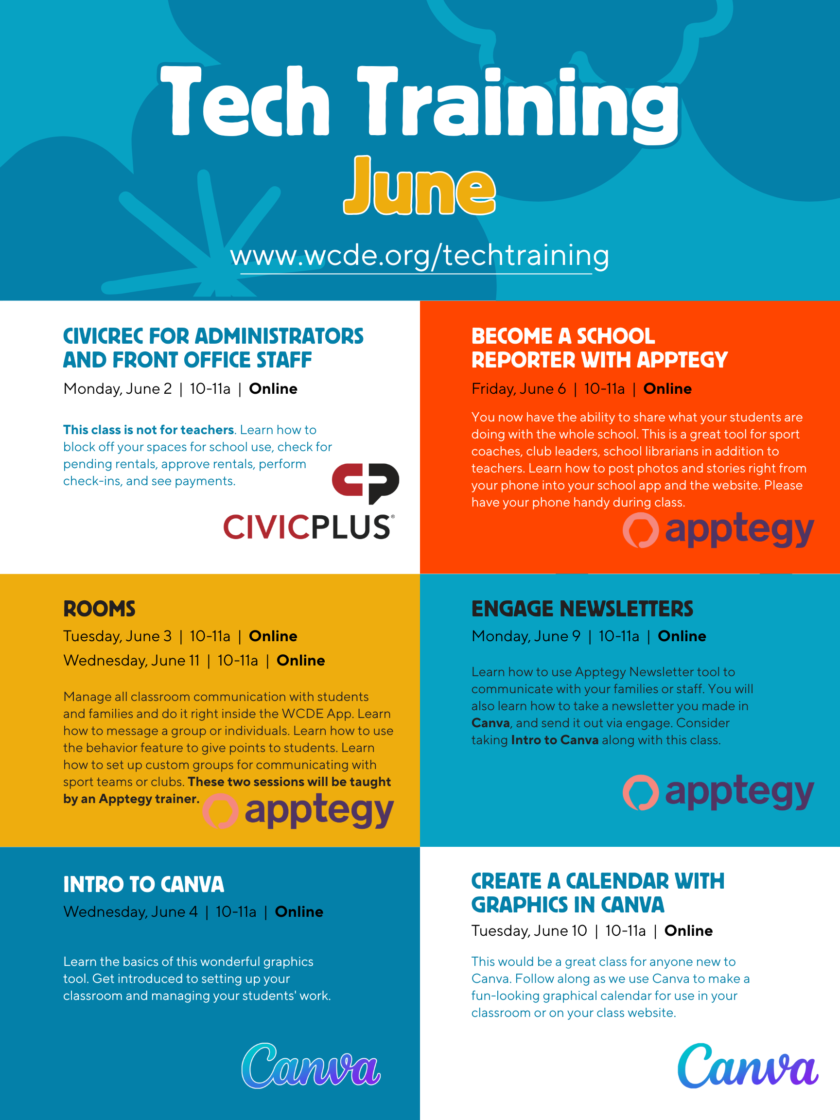 summer schedule june