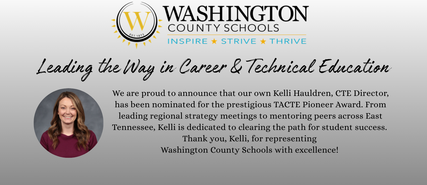 Kelli Hauldren TACTE award nomination