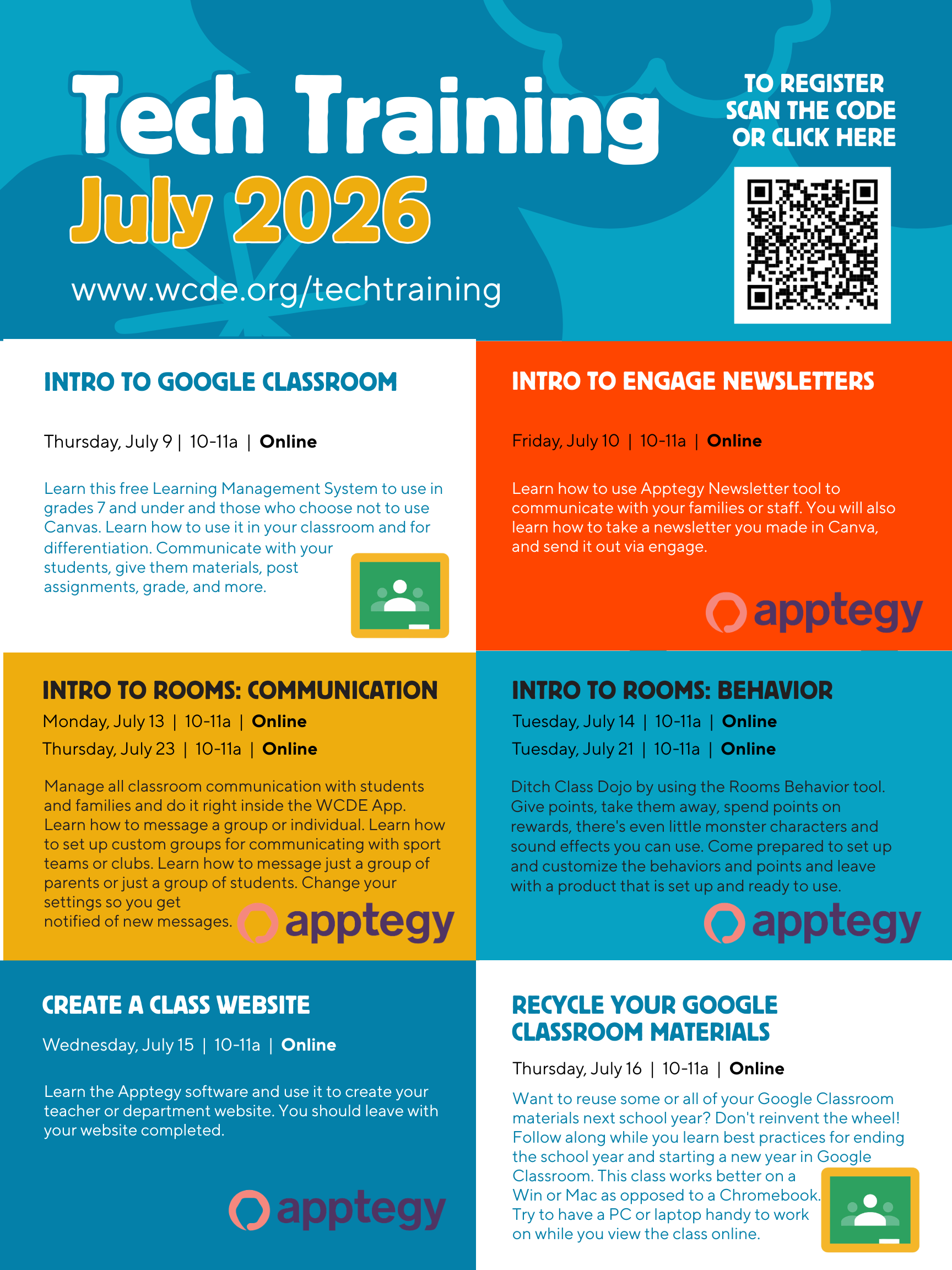 Summer Tech Training