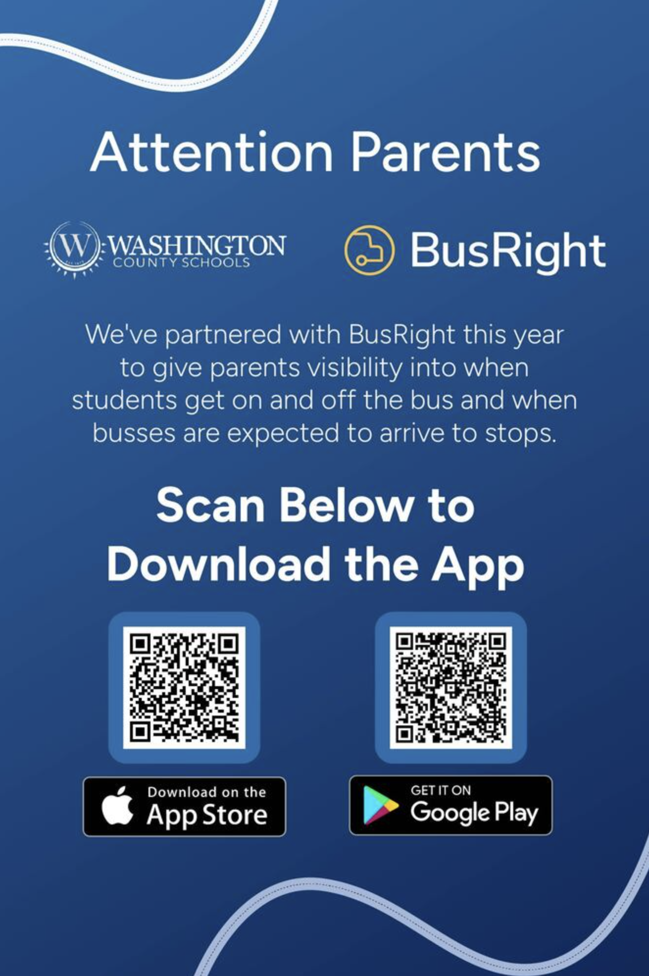 BusRight QR Codes