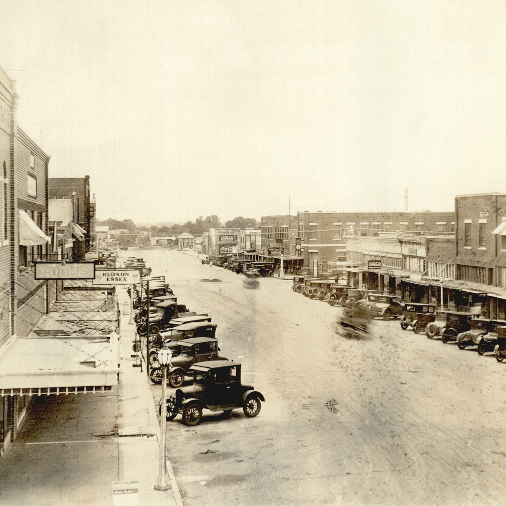 Downtown City of Yale 1895