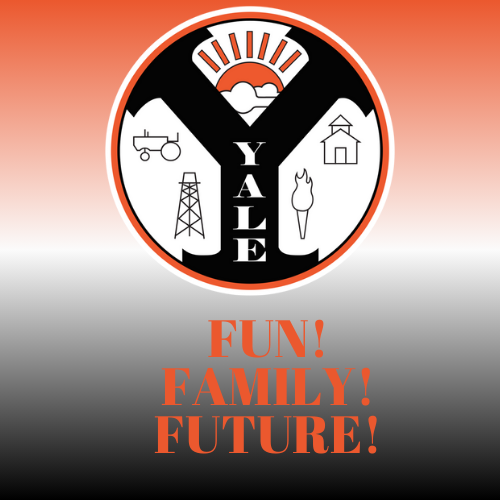 CITY OF YALE LOGO WITH FUN FAMILY FUTURE 