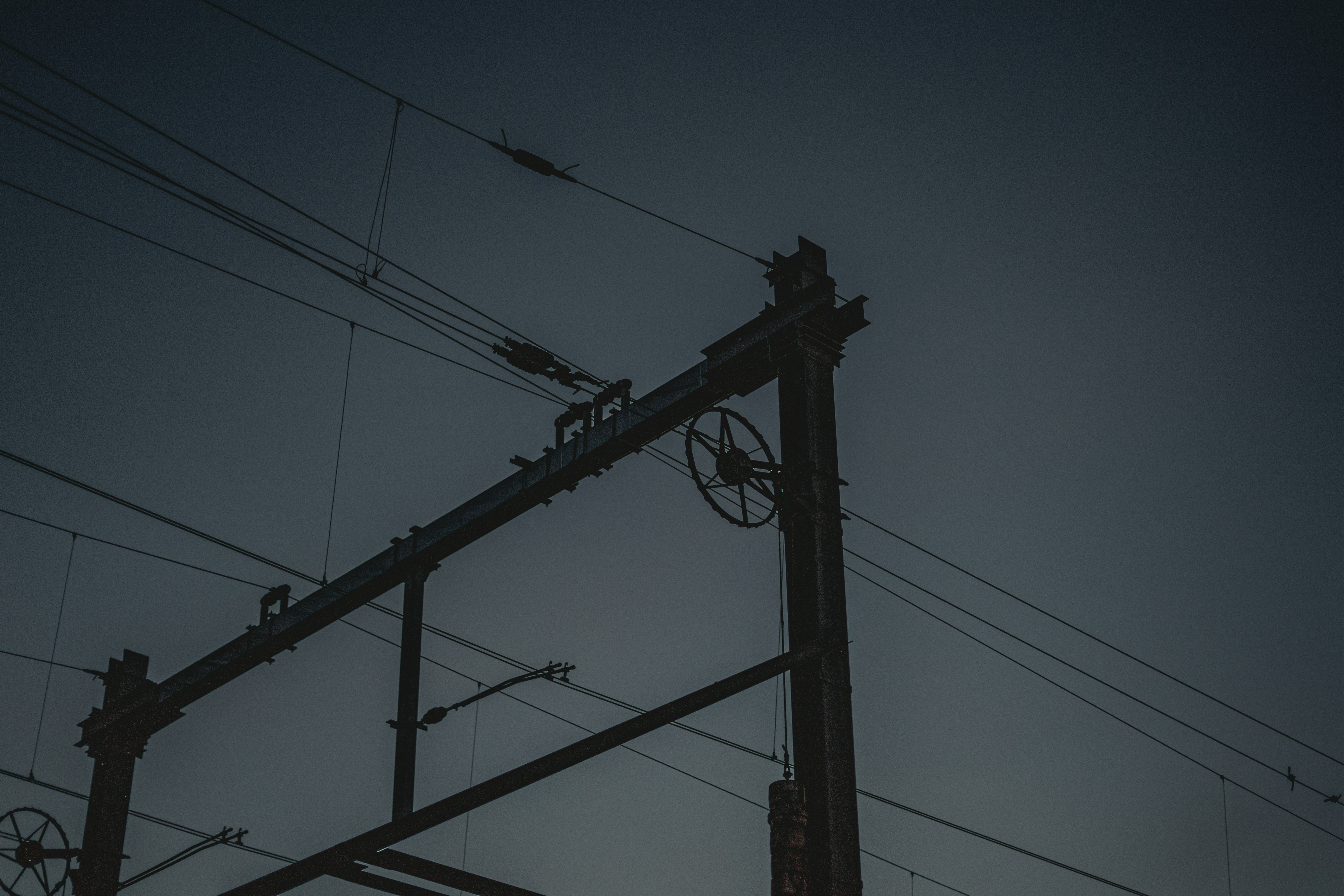 utility light pole