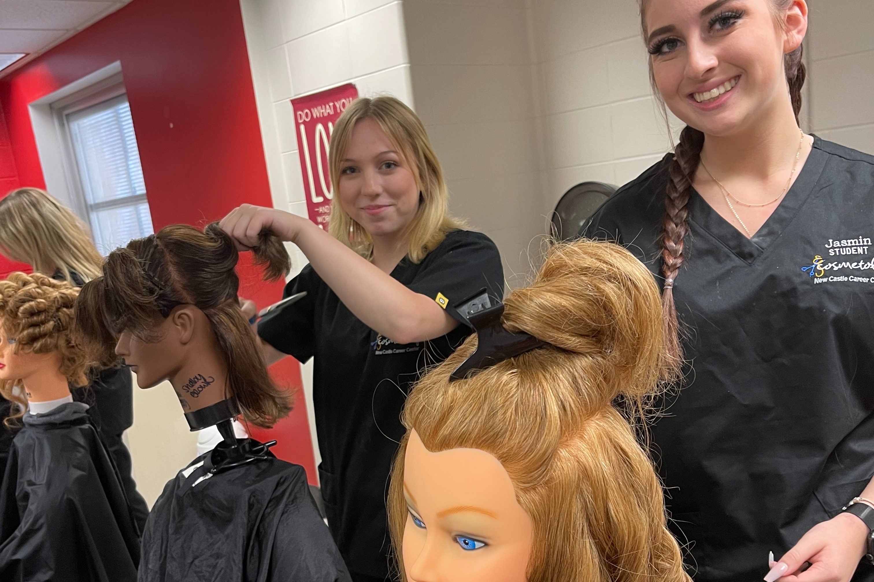 Cosmetology Students