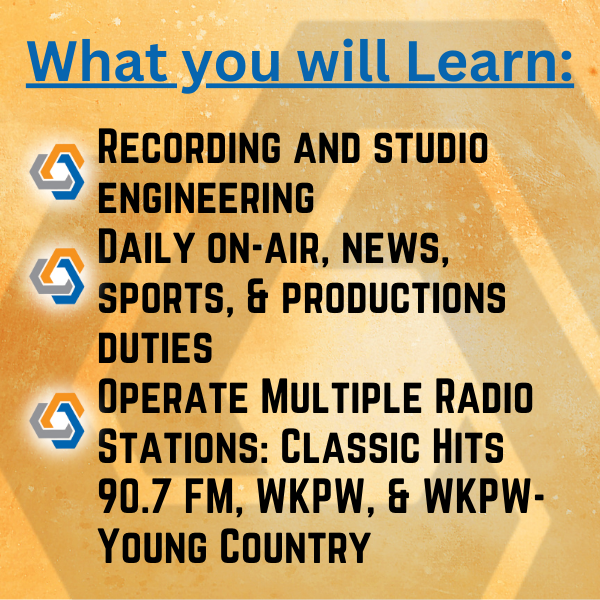 What you will learn in Broadcasting Graphic