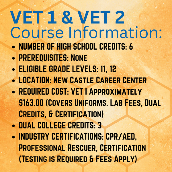 Veterinary Science Course Information Graphic